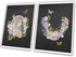 GnosisCollageArt Dental Art Human Teeth Anatomy Flower Butterflies Set of 2 Unframed Prints...