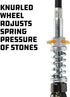 Powerbuilt Disk Brake Cylinder Hone 1-1/4 Inch to 3-1/2 Inch, Medium Grit Stones Included, Adjustable Tension 648631...