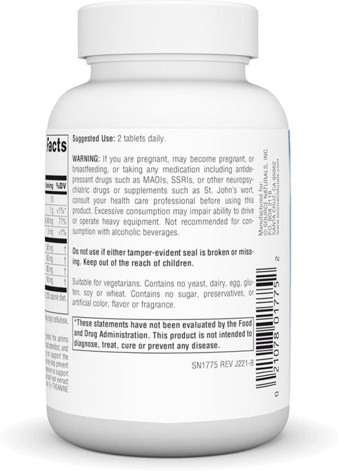 Source Naturals Serene Science L-Theanine with Magnesium and GABA - 60 Tablets...