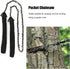 Pocket Chainsaw with Paracord Handle 24inch 11teeth Rope Saw Hand Saw Emergency Outdoor Survival Gear Folding Chain Wire Fast Wood & Tree Cutting ...