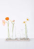 Creative Co-Op Set of 5 Vintage Bottle Vases on Wood Tray...