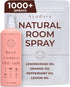 Natural Room Spray | Refreshing Citrus Air Freshener for Home & Office | Witch Hazel, Lemongrass, & Peppermint Oil Room Deodorizer Spray | Nature-...