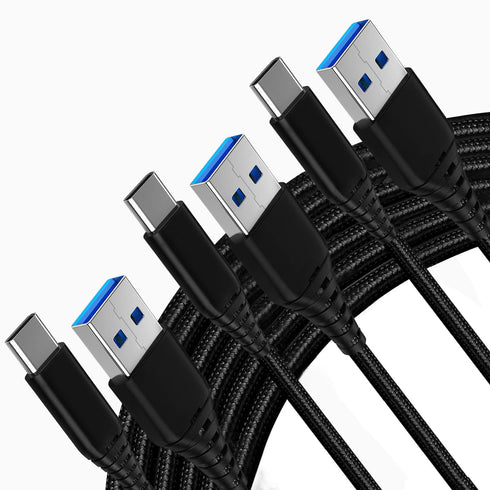 USB A to USB C Charger Cord 3FT 6FT 10FT Cable for Samsung Galaxy A54 5G/A53 A52 A51/A15 A14 A13 A12/A23 A22 A21/A34 A33 A32/A42/A05S A04S A03S A0...