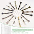 Darning Egg Darning Egg for Socks Wooden Darning Egg Wooden Darning Supplies Kit with Large Eye Needles Sewing Threads for Socks Clothes Adults Da...