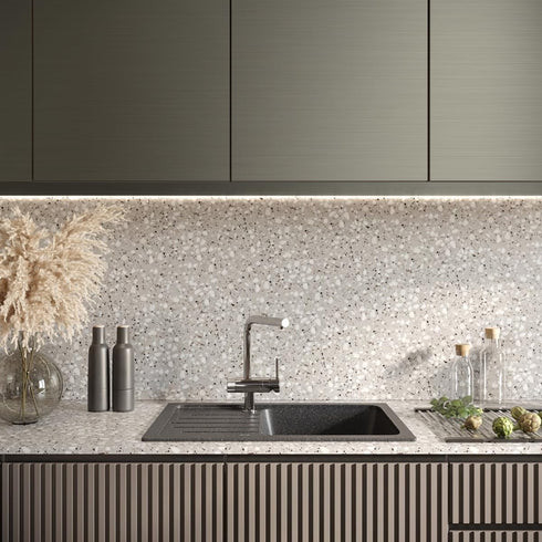 Sliver Stainless Steel Contact Paper Dark Silver Peel and Stick Wallpaper17.7inch x 196.8inch Silver Self Adhesive Wallpaper for Kitchen Counterto...