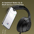 DOQAUS Bluetooth Headphones Over Ear Wireless Headphones, 70H Playtime and 3EQ Modes Wireless Headphones with Mic, HiFi Stereo Sound, Deep Bass, M...