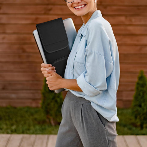 Keyboard Sleeve Travel Case for Wireless Slim Full-Size Keyboards (up to 17.7 Inches), 5.9" x 15.5" up to 5.9" x 17.7" Neoprene Protective Keyboar...