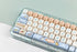 Sumgsn MOA Profile Keycaps 138 Keys Yellow Cute Duck PBT DYE-SYB Keycap for Mx Cherry Mechanical Keyboard GH60 GK64 FC660M RK860 RK987 RK61...