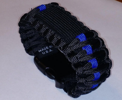 para Cord Watch Band Blue Line...