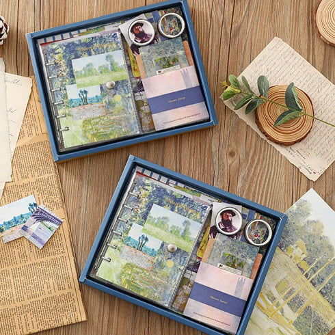 Ahuowom Scrapbooking Supplies Kit Scrapbooking Supplies for Bullet Junk Journal...