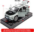 Model Car 1/32 RAV4 Alloy Diecast Collectible Toy Car with Light and Sound Toy Vehicle Door Can Be Opened for Boys Kids Toddler Gift (Gray)...