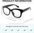 Eyekepper 4-Pack Large Frame Bifocal Reading Glasses Women Bifocal Readers +2.00...