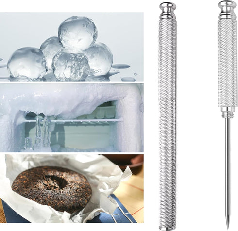 Ice Picks Aluminium Alloy Handle Stainless Steel Knife With Safety Cover Ice Tool Kitchen Tool for Restaurant Bar Home...