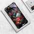 Case Compatible with iPhone 12,Pattern Plexiglass 12 Pro Case for Boys Men,Grid Sunset Pattern Shockproof Anti-Scratch Case for iPhone 12/12 Pro 6...