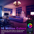 5W=40W, A15 Smart Bulb, Compatible with Alexa, Google Home, E26, Color Changing, Dimmable LED WiFi Light Bulbs, No Hub Required, 1 Pack...