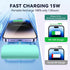 Small Portable Charger Blue 4800mAh Power Bank Ultra-Compact Little Battery Pack Compatible with iPhone 14/14 Pro Max/13/13 Pro Max/12/12 Pro Max/...