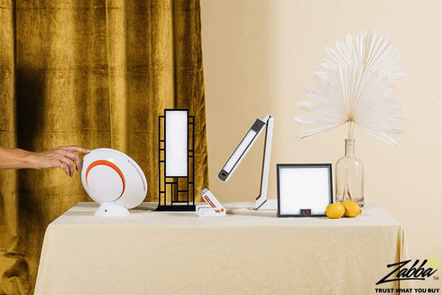 Circadian Optics Luxy Light Therapy Lamp | As seen On Shark Tank | Portable Ultra Bright 10,000 Lux Full Spectrum UV-Free LED Light...