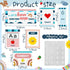 85 Pcs Boho Alphabet Number Bulletin Board Set Boho Alphabet Line for Classroom Wall Boho Classroom Decor Early Childhood Education Cards for Clas...