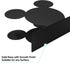 BLACK Mickey Head Premium Stainless Steel Napkin Holder Stand for home kitchen table party RV camper restaurant...