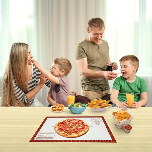 Silicone Baking Mat, Non Stick Pastry Mat Sheet for Dough Rolling, Nonslip Fondant/Pie Crust Mat, Counter Mat Oven Liner Mat for Making Cookies Ma...