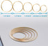 60PCS Earrings Hoop for Jewelry Making DIY Crafts Earring Making Supplies Necklace (60PCS KC Gold)...
