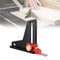 Saw table height ruler, table saw depth measuring ruler double scale, woodworking DIY height measurement tool (Reddish black)...