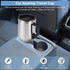 Electric Tea Kettle, Car Electric Kettle, 12V 450ml Stainless Steel Electric In-car Travel Heating Cup, Auto Shut Off Travel Kettle Car Water Heat...