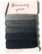 Thin Yarn 3 Colors Natural Gray Black......