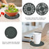 Silicone Trivet Mat,Set of 3 Heat Resistant Trivet for Hot Dishes Trivets for Hots Pots and Pans,Trivet Flexible Non Slip Potholder Hot Pads for K...
