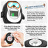 Bath Thermometer for Baby, Safety Pregnancy Bathtub Thermometer with Battery Power Display Feature, Floating Water Temperature Gauge, Auto On/Off ...
