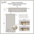 Greenland Home Fashions Barefoot Bungalow Sarasota Window Valance, One Size, Multicolor 84.00" x 14.00"...