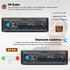 SIXWIN Single Din Car Stereo with Bluetooth 5.0 Hands Free Calling Voice Control Car Stereo FM Radio Car Mp3 Player USB AUX Port Audio Recording R...
