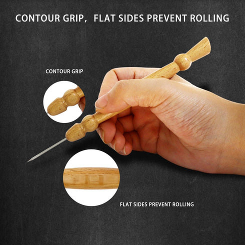 Stiletto & Pressing Tool, Precision Stiletto Handy for Getting Seams to Lay Correctly, Stiletto Quilting Tool for Sewing Kit Products...