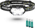 2000 Lumen 9 LED Headlamp, Ultra Bright Head Lamp with 6 Modes, Lightweight Head with Adjustable Strap, IPX5 Waterproof Headlight Great for Campin...