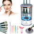 ?1+7pack?Electric Makeup Brush Cleaner Machine, Portable Automatic USB Cosmetic Brushes Cleaner Cleanser Tool for All Size Beauty Makeup Brush Set...