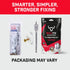 Bullfix TV Kit - Drywall Anchors for TV Bracket, Hollow Wall Anchor & Screws for Mounting TV to Drywall, Wall Mount Hardware Kits, Heavy Duty Wall...