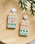 KEOKER Easter Silk Screen for Polymer Clay, 3PCS Easter Silk Screen Polymer Clay, Easter Day Silk Screen Stencils for Polymer Clay, Rabbit Pattern...