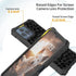 for REVVL 6 5G Phone Case with Screen Protector (Tempered Glass), Slim TPU Rugged Corners Bumper Cover for T-Mobile REVVL 6 5G 2022?Black Leopard ...