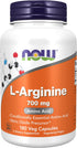 NOW Supplements, L-Arginine 700 mg, Nitric Oxide Precursor*, Amino Acid, 180 Veg Capsules...