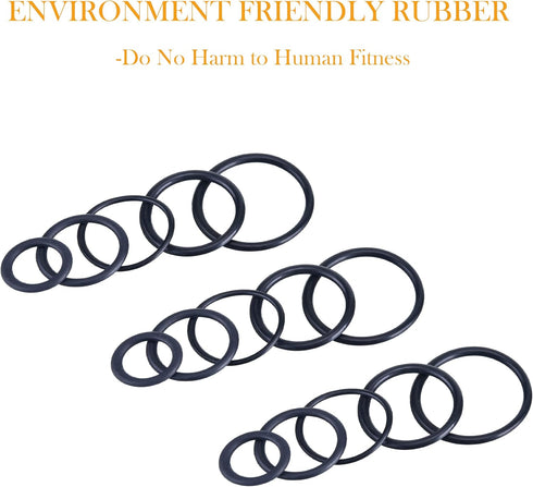 PWACCS High Pressure Washer O Ring Kit, Replacement Rubber Ring for Power Washer, General for Pump, Coupler, Adapter, Hose, Gun and Nozzle, 100 pi...