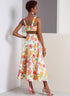 Vogue Misses' Lined Bra Top, Flared Skirt and Pants Sewing Pattern Packet, Design Code V1961, Sizes 14-16-18-20-22...