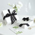 MEEDEE Black Chiffon Ribbon 1 Inch Frayed Ribbon Chiffon Silk Ribbon Black Fringe Ribbon Thin Chiffon Ribbons for Crafts, Gift Wrapping, Wedding I...