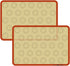 Macaron Silicone Baking Mat - Set of 2 Non Stick Silicon Macaroon Baking Sheet Cookie Liner(BPA Free/Reusable/Half Sheet),Perfect Cooking Kit for ...
