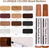 Furniture Repair Kit Wood Markers - Markers and Wax Sticks for Stains, Scratches, Wood Floors, Tables, Desks, Carpenters, Bedposts, Touch Ups, and...
