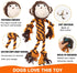 Rope Dog Toys for Small Dogs, Dog Tug of War Toys, Squeaky Dog Toys to Keep Them Busy, Interactive Dog Toys for Aggressive Chewers...