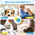 HIPPIH Dog Puzzle Toys 2 Pack, Interactive Dog Toys for Large Dogs & Small Dogs, Puppy Toys for Treat Dispensing, Durable Dog Balls for Teeth Clea...