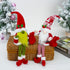 2PCS Christmas Gnomes Decorations for Home Holiday Party Gifts Elf Santa Gnome Ornaments Tiered Tray Decor...