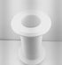 1.20" ID Cable Pass Through Wall Port 3 5/8" - 5 1/4" Wall Thickness (White) - Pass Cables from one Side of a Wall or Barrier to The Other....