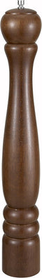 Winco 18" Oak Finish Traditional Pepper Mill,Brown...