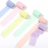 6 Rolls Handmade Fringe Chiffon Silk Ribbon 1.5" x 3 Yd Colorful Ribbon for Wedding Invitations, Bridal Bouquets, Gifts Wrapping, DIY Crafts (Maca...